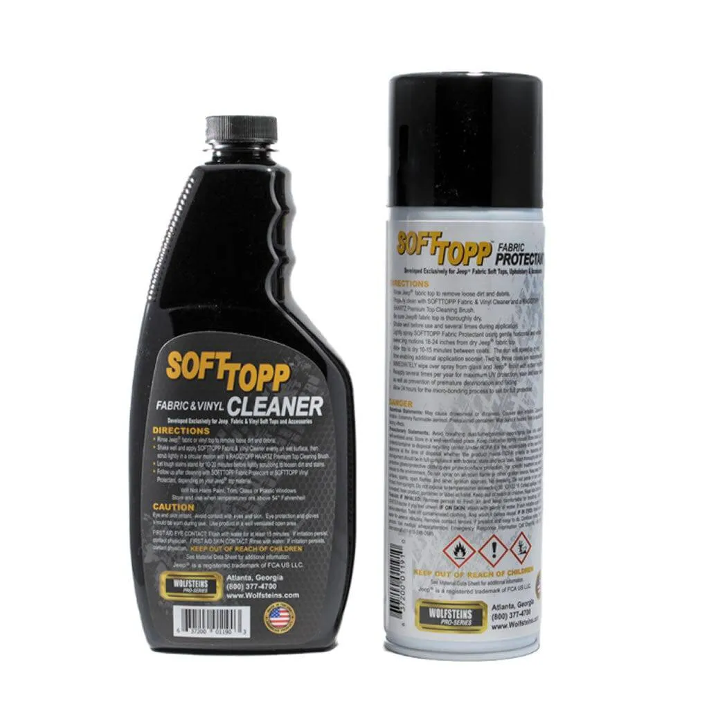 FABRIC SOFT TOP CLEANER & PROTECTANT KIT