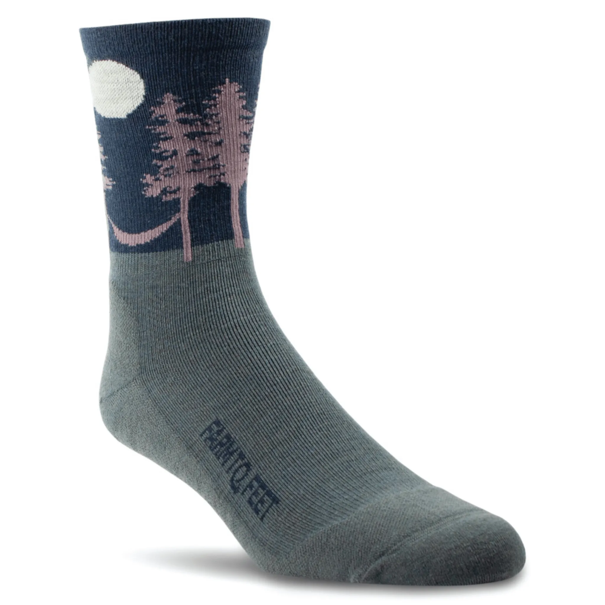 Farm to Feet Asheville Trail Light Cushion 3/4 Crew Socks