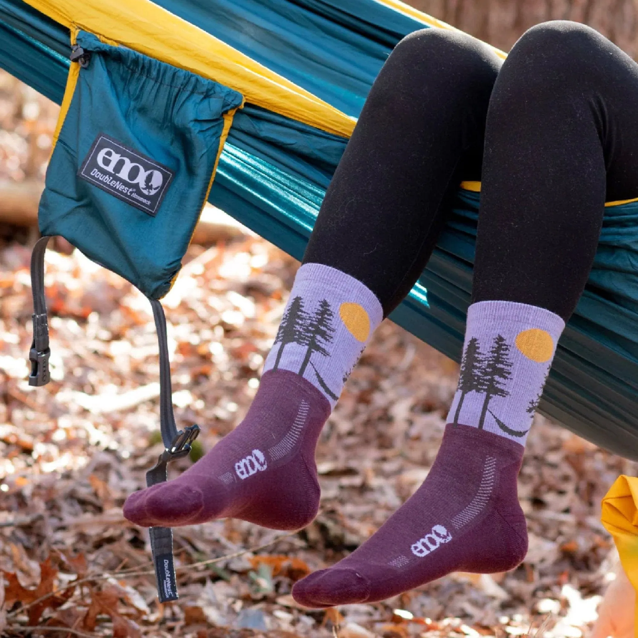 Farm to Feet Asheville Trail Light Cushion 3/4 Crew Socks