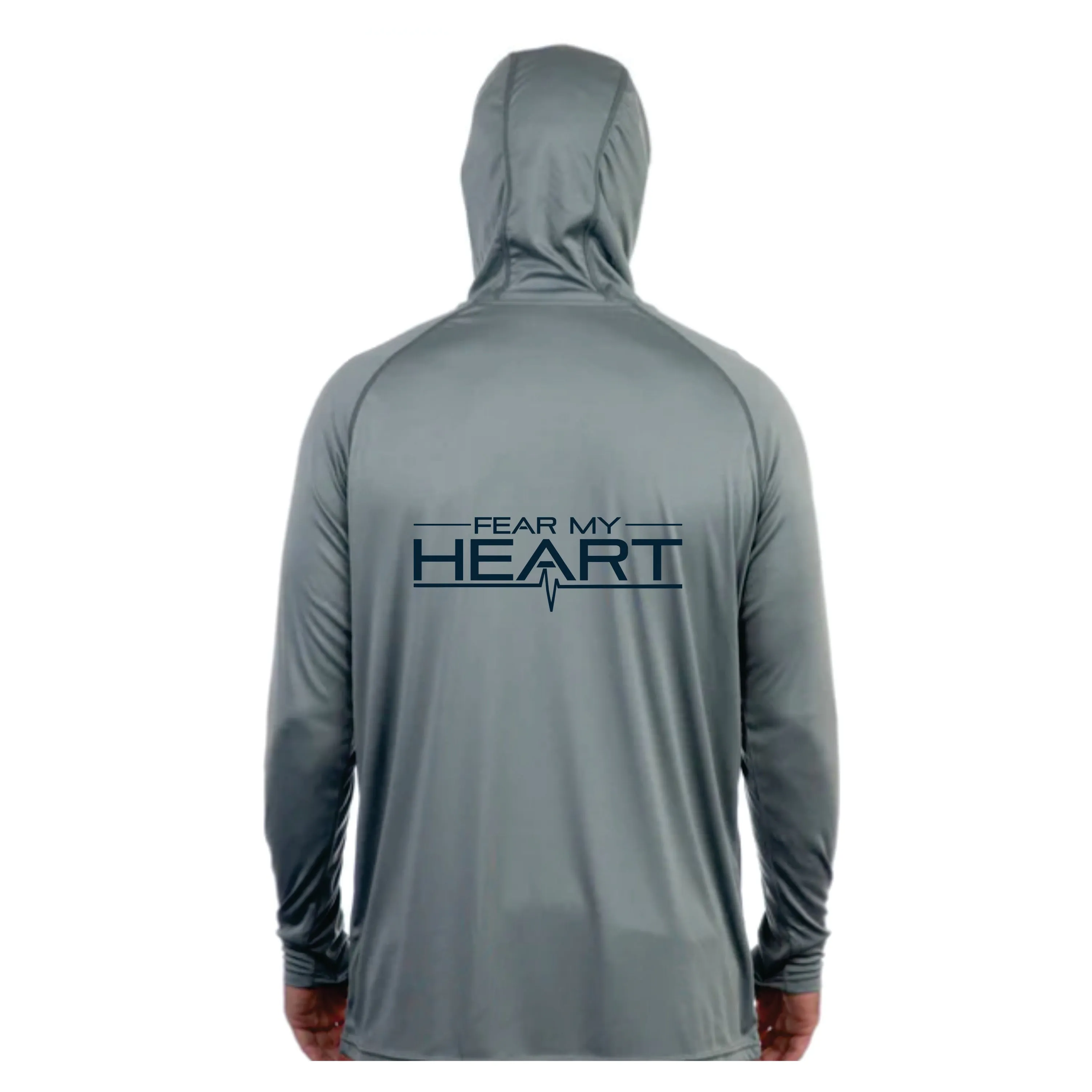Fear My Heart Jason Christie AFTCO Long Sleeve Performance Hood