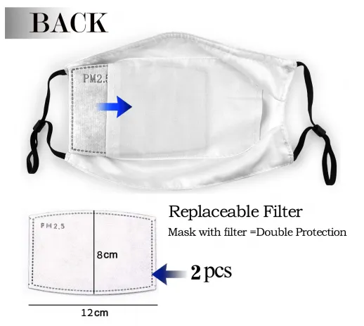Football Face Mask Browns 3 Packs Washable Reusable Total With 6 Filters Breathable Sports Women Men Face Cover