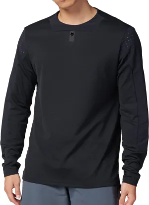 Fox Defend Long Sleeve Mens Cycling Jersey - Black