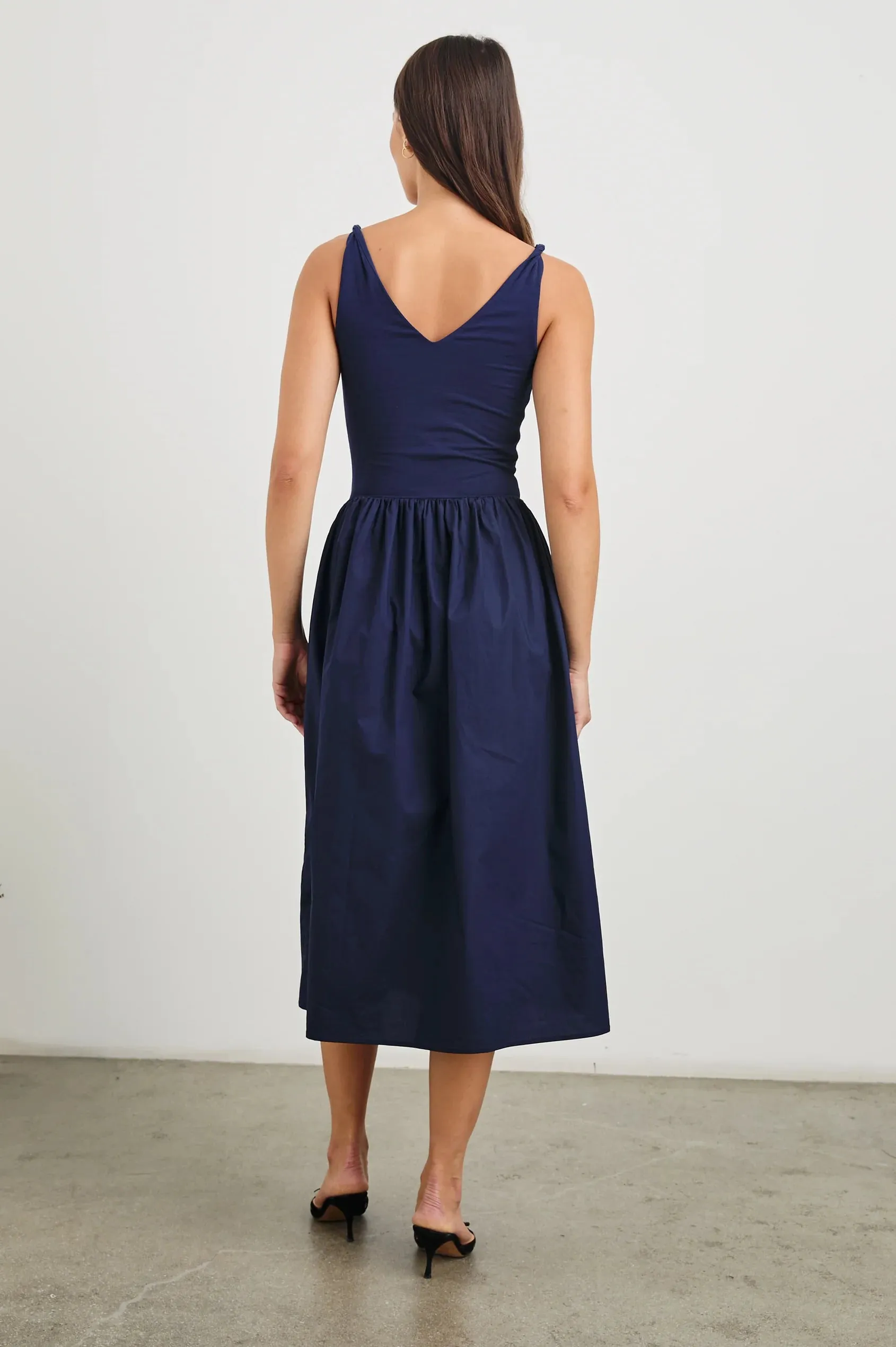 Franca Dress in Navy