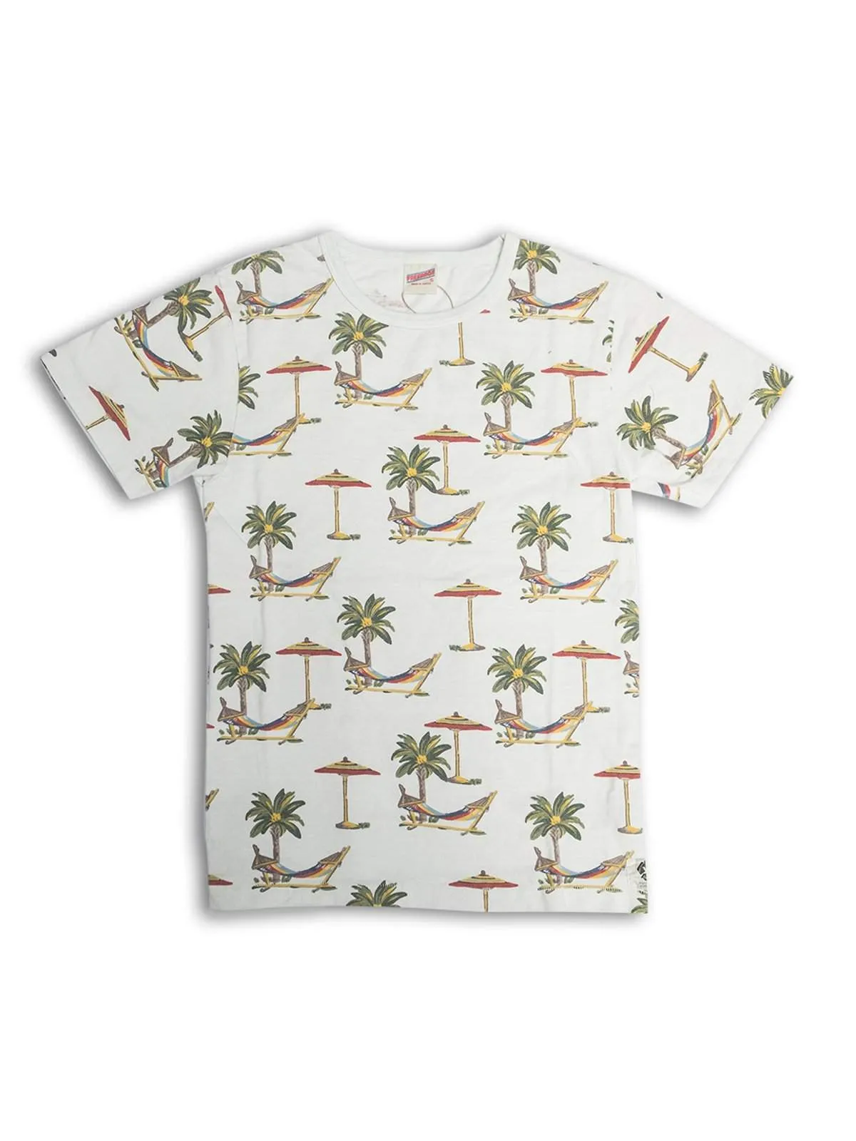 Free Rage Recycled Cotton Overall Handle Tee Resort White