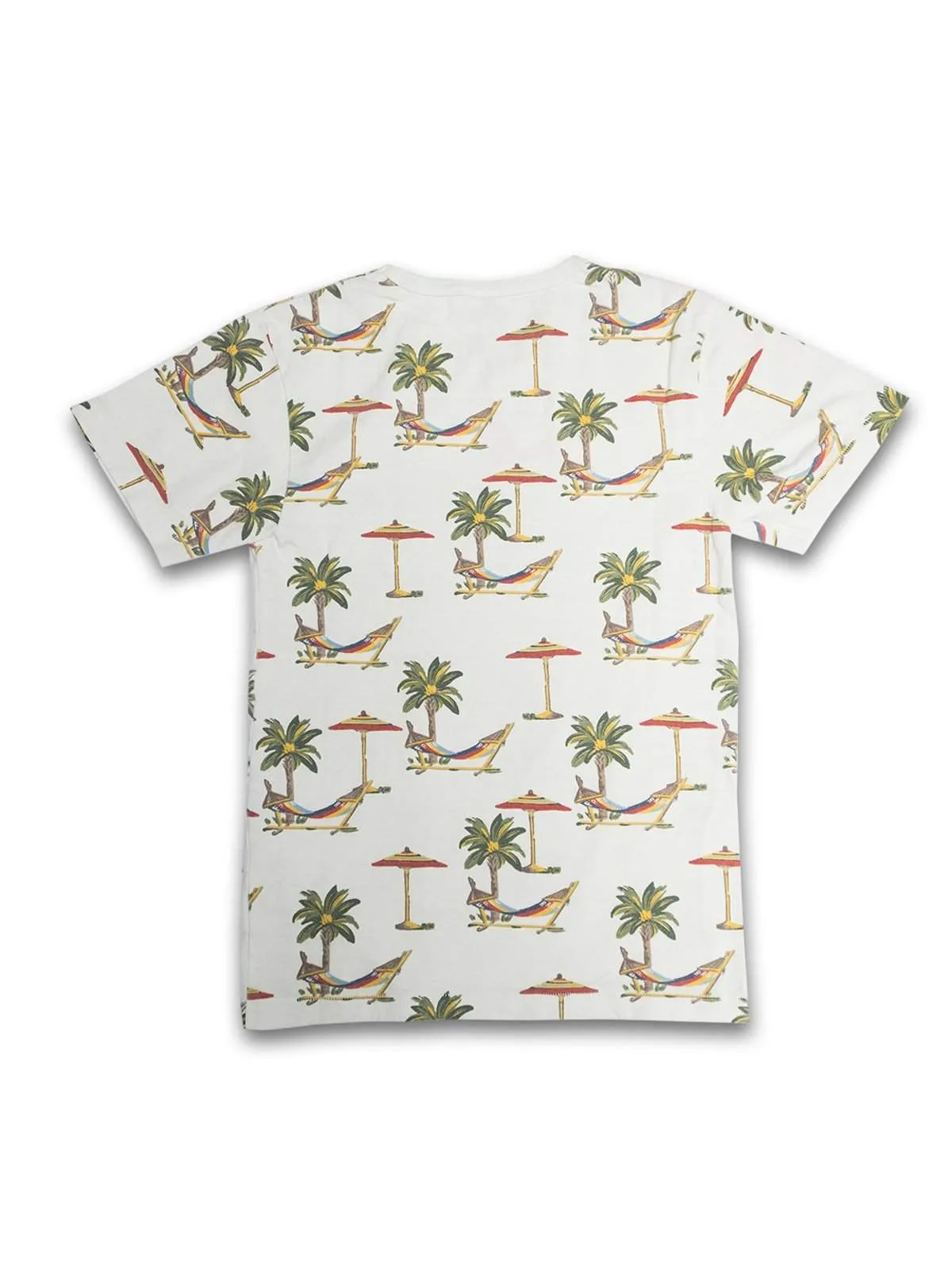 Free Rage Recycled Cotton Overall Handle Tee Resort White