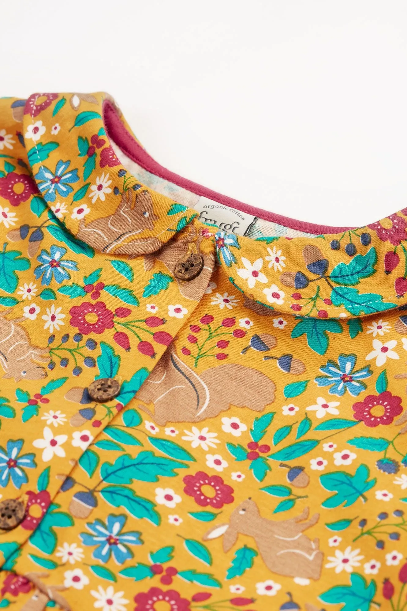 Frugi Autumn Infant Dress 500169A4autf Autumn Friends