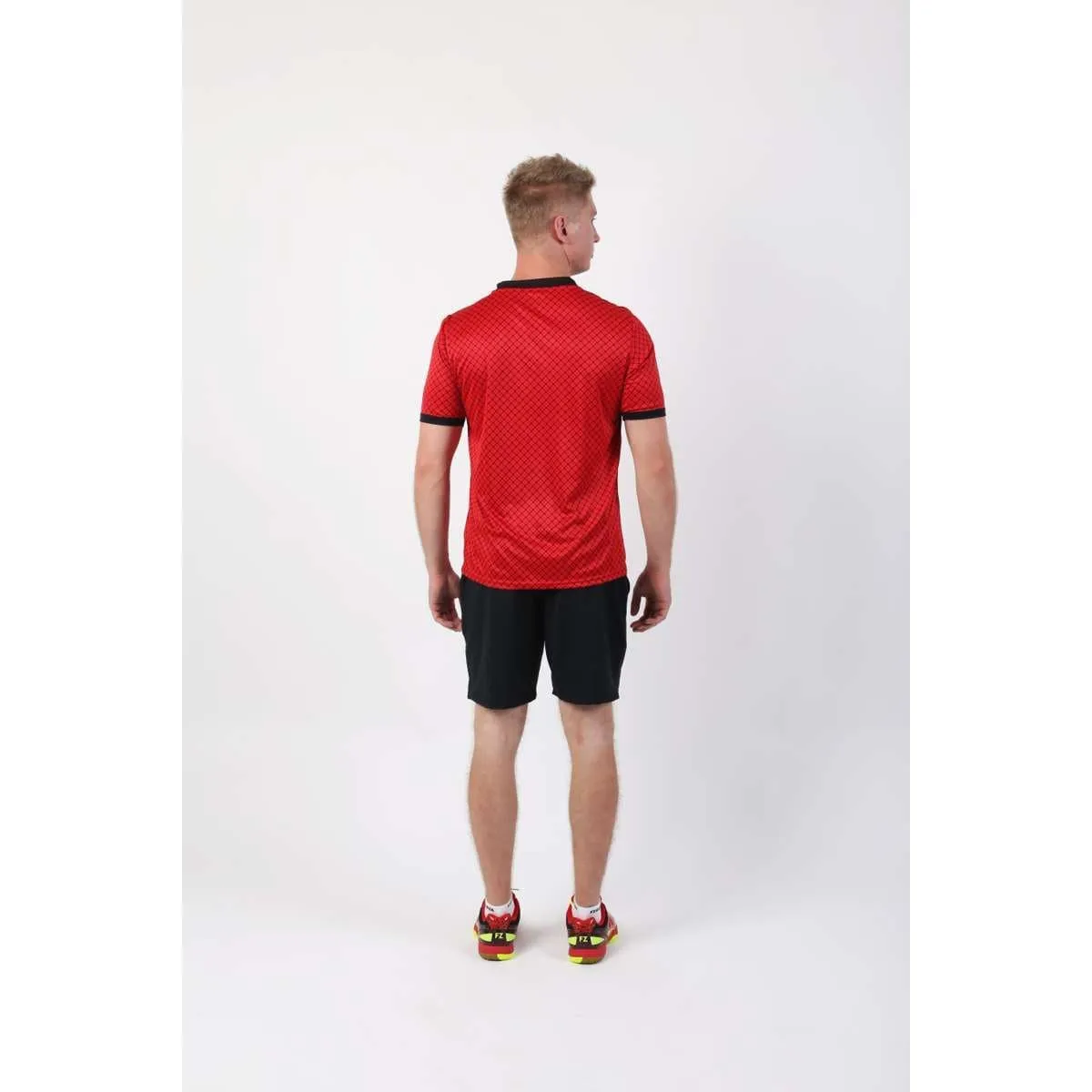 FZ Forza Bronx Chinese Red Badminton T-Shirt