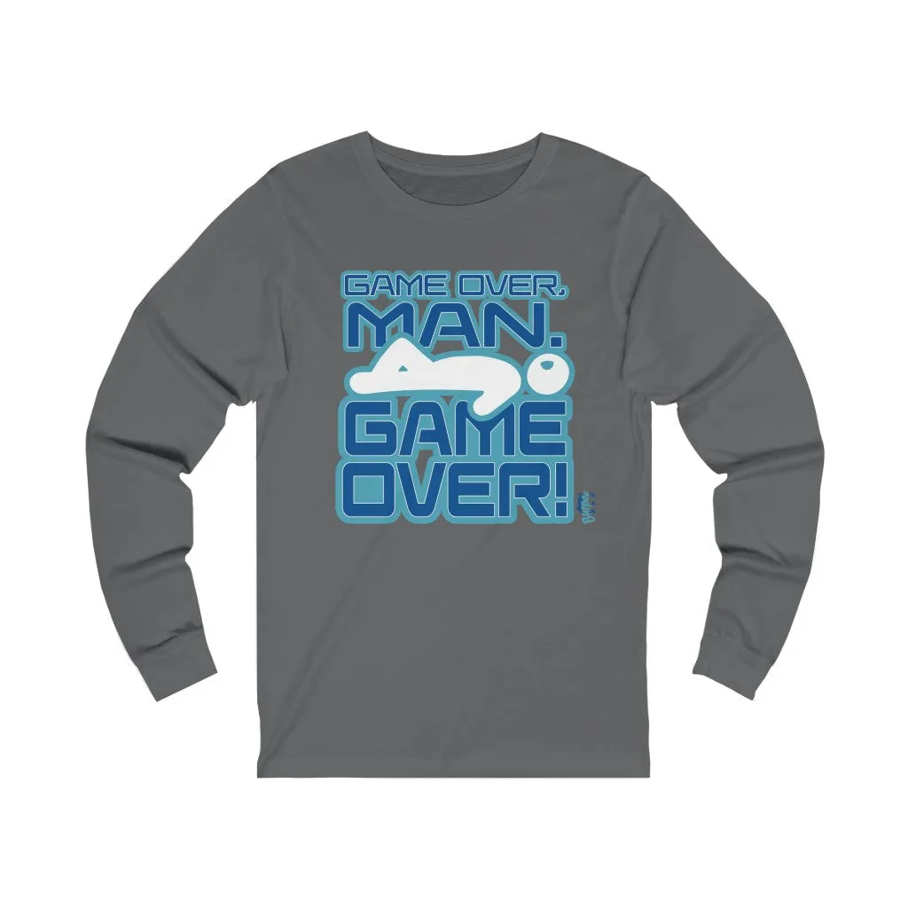 Game Over, Man. Game Over! - Unisex Jersey Long Sleeve Tee