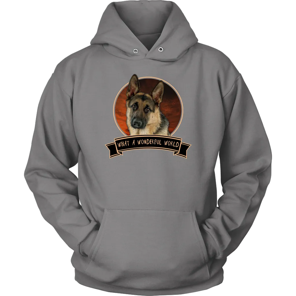 German Shepherd Wonderful World Shirts - FREE Shipping!