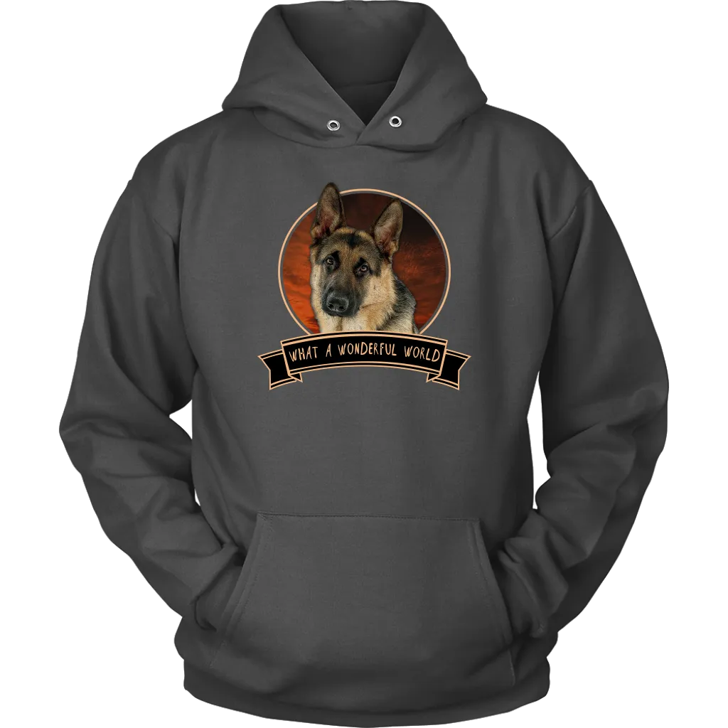German Shepherd Wonderful World Shirts - FREE Shipping!