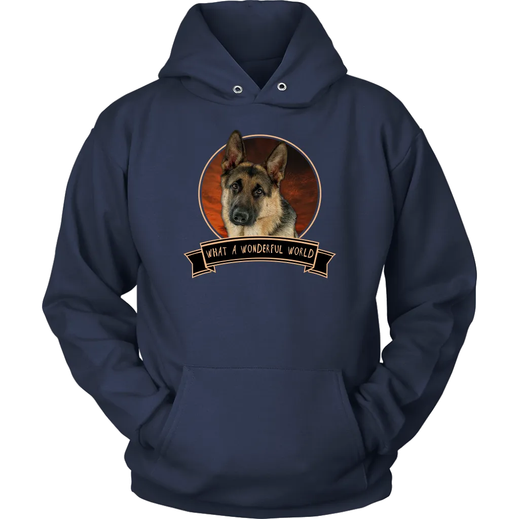 German Shepherd Wonderful World Shirts - FREE Shipping!