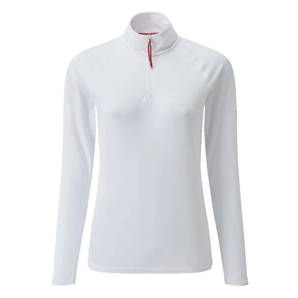 Gill Women's UV Tec Long Sleeve Zip Tee