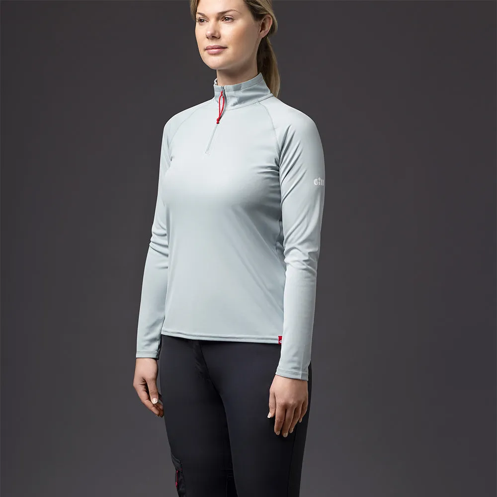 Gill Women's UV Tec Long Sleeve Zip Tee