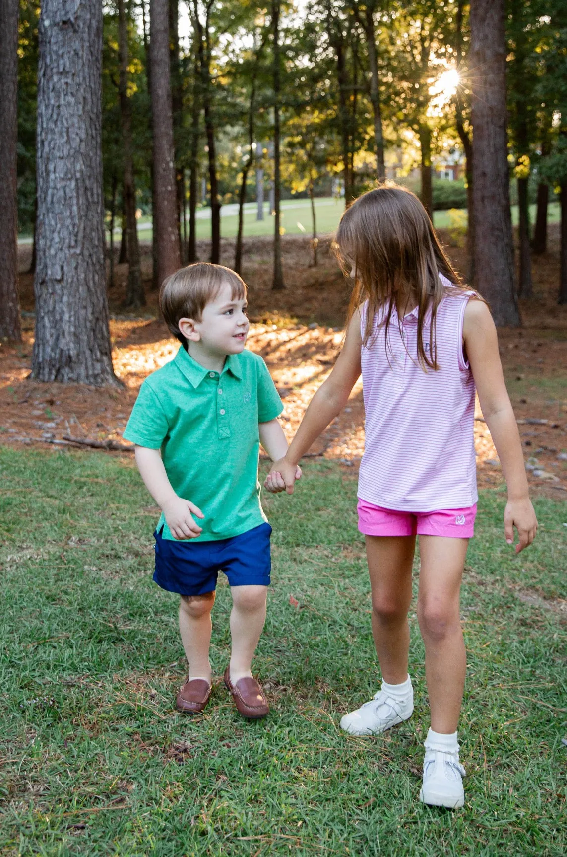 Girls' Harbor Hangin' Short in Fuchsia Pink