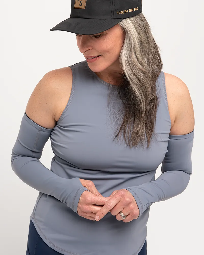 Go Deep Sun & Swim Tank with Built-in Bra - Escape