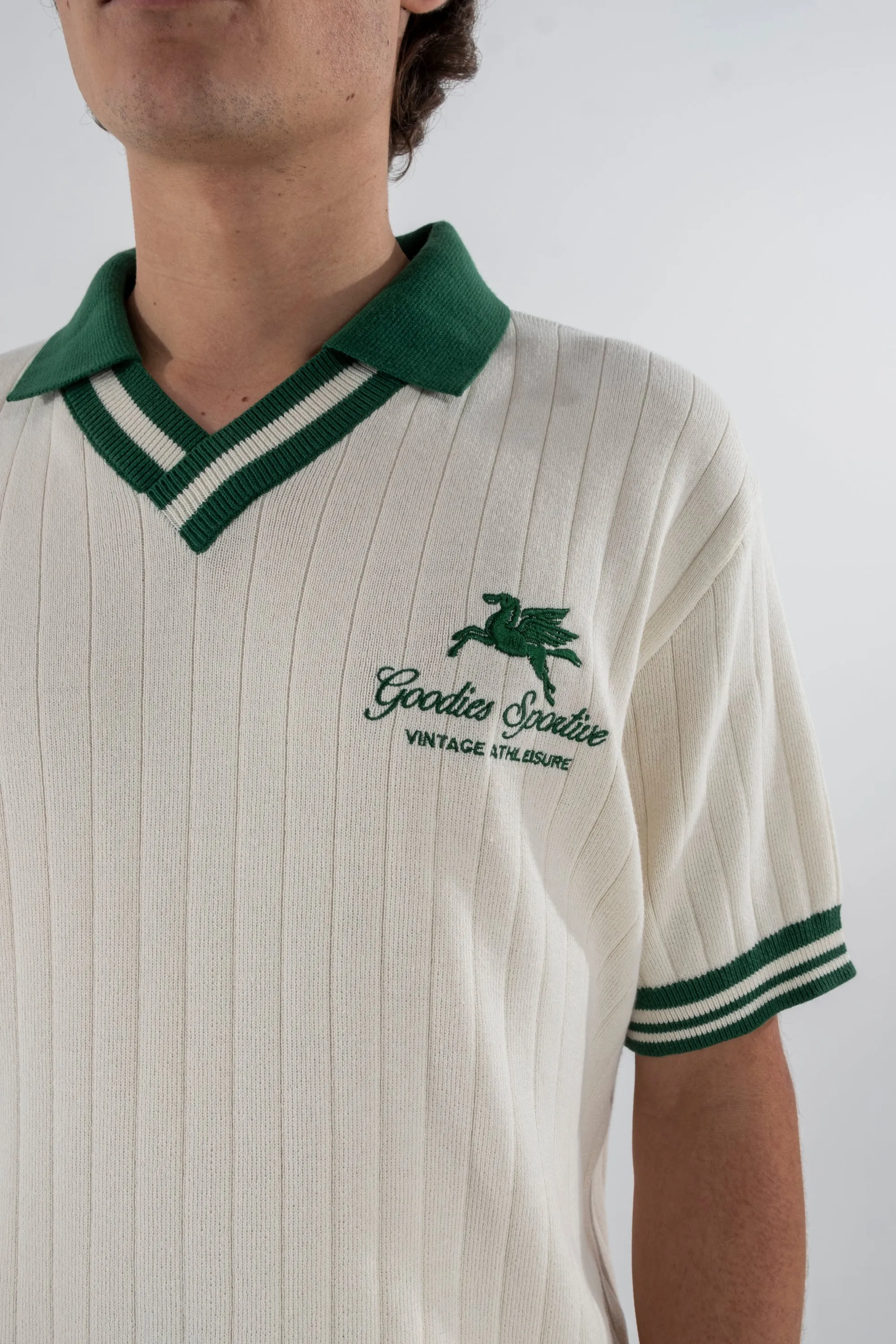 Goodies Sportive - Tennis Vintage Polo - White