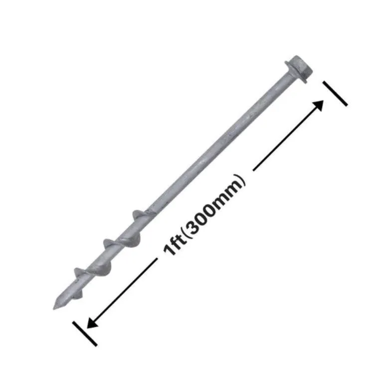 GROUNDGRABBA PRO KIT - 2 Stakes   2 Hexhooks