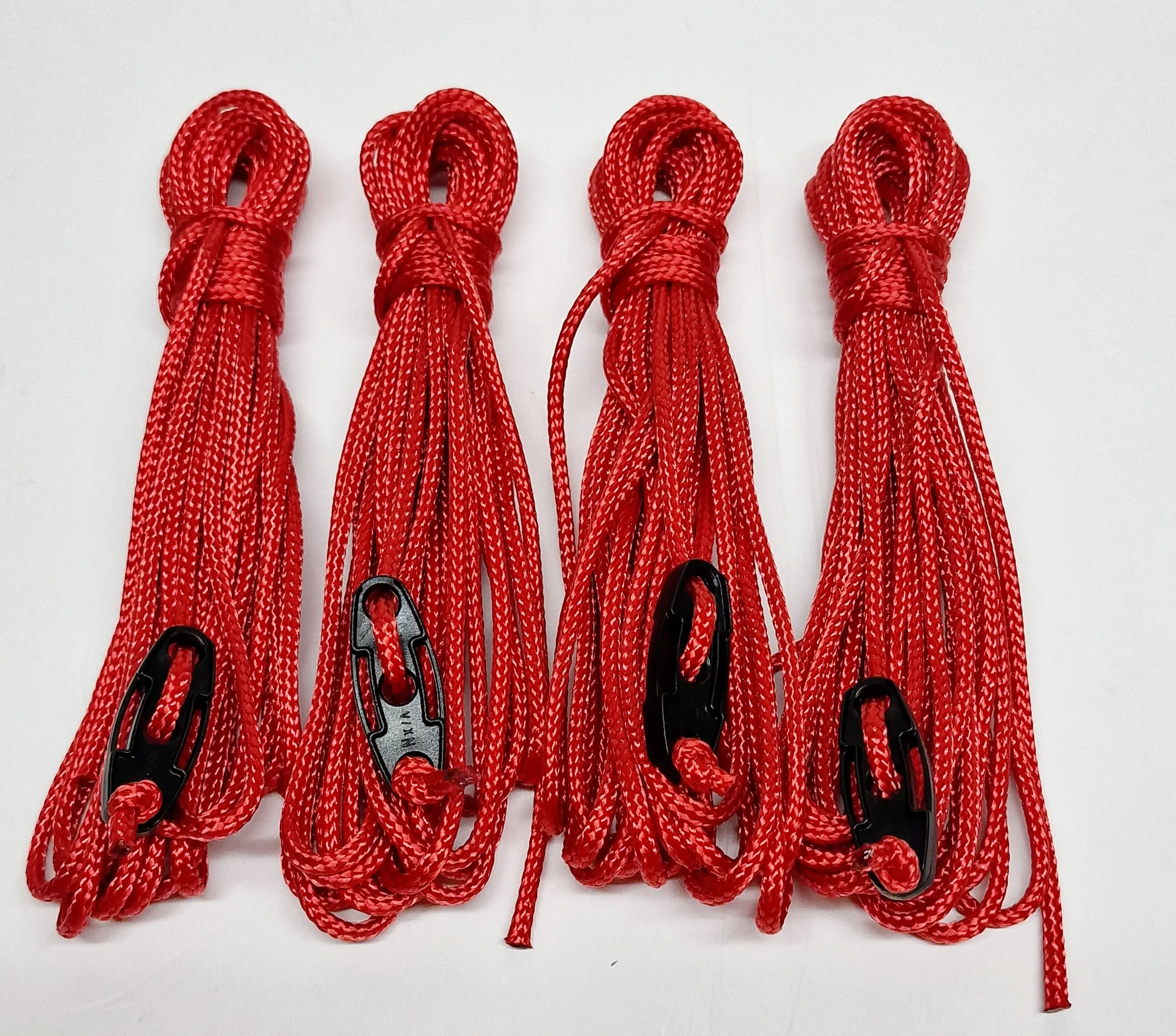 Guy Ropes 3mm 4m Guy Lines Tent Camping Cords Heavy Duty Pack of 4