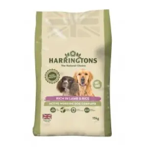 Harringtons Active Worker Complete Lamb & Rice 15kg
