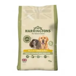 Harringtons Active Worker Complete Turkey & Rice 15kg