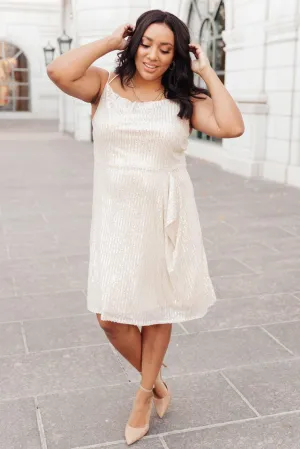 Hazel Blues® | Disco Queen Dress in Gold