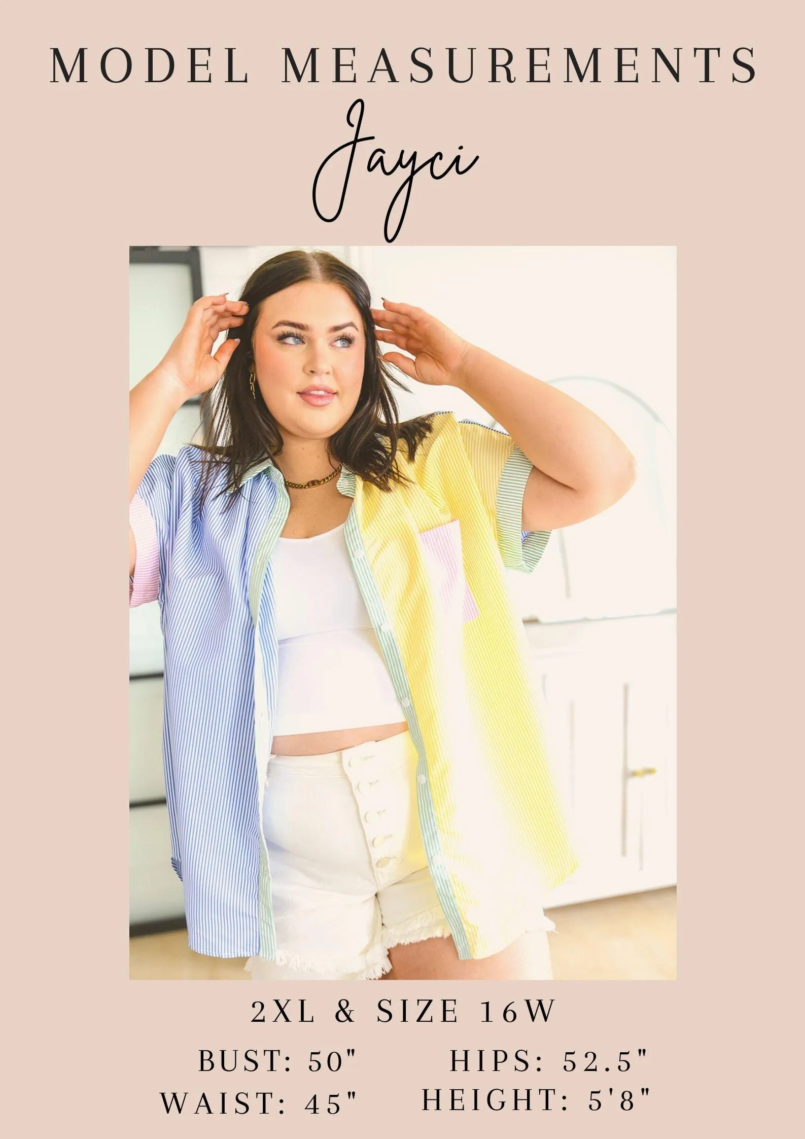 Hazel Blues® | Sandra Striped Flutter Sleeve Dress
