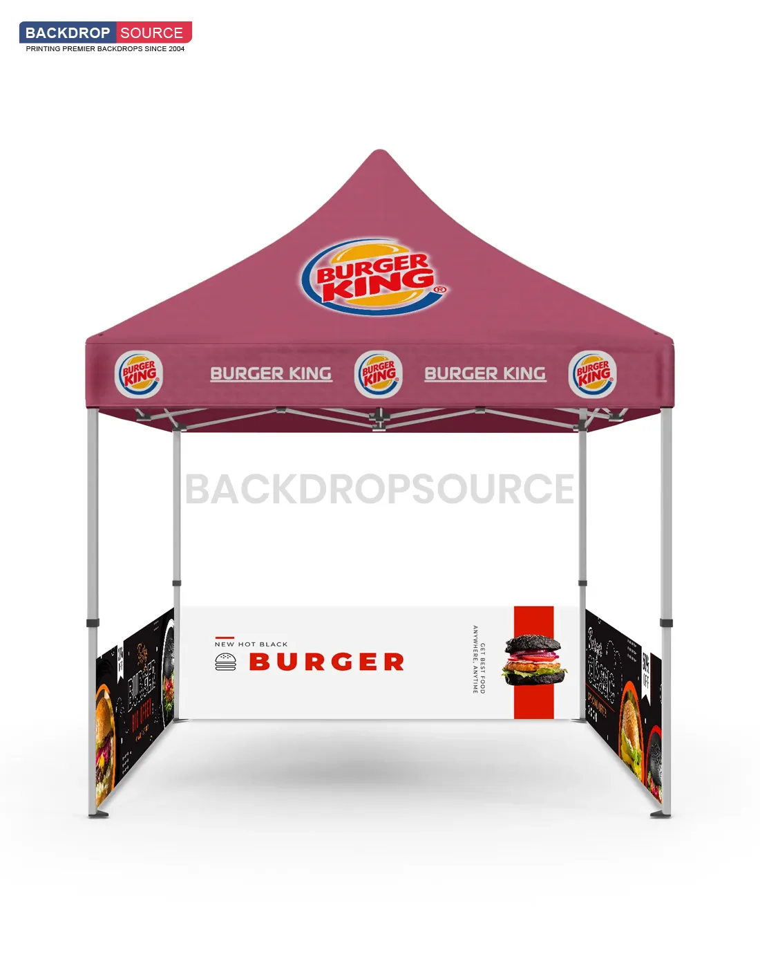 Heavy Duty Custom Canopy Tent (2m W x 3m H)