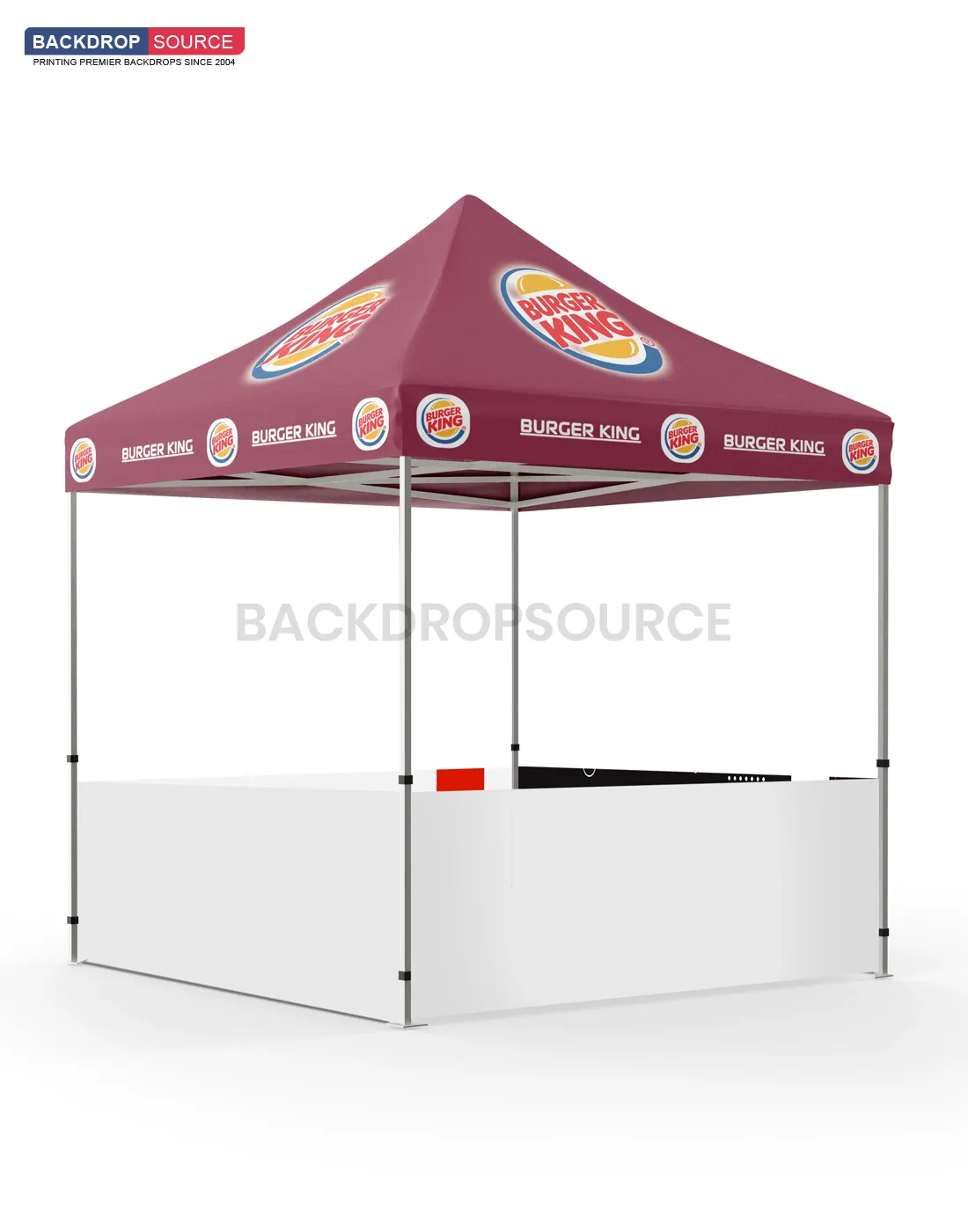 Heavy Duty Custom Canopy Tent (2m W x 3m H)
