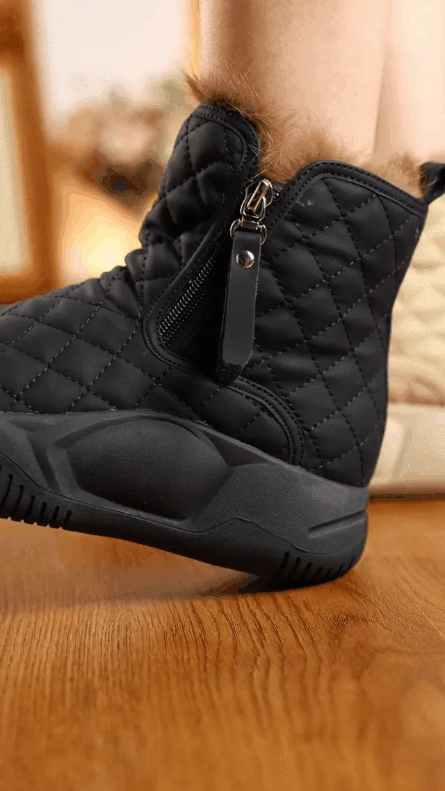 Height Increasing Thick Sole Wearable Padded Snow Boots