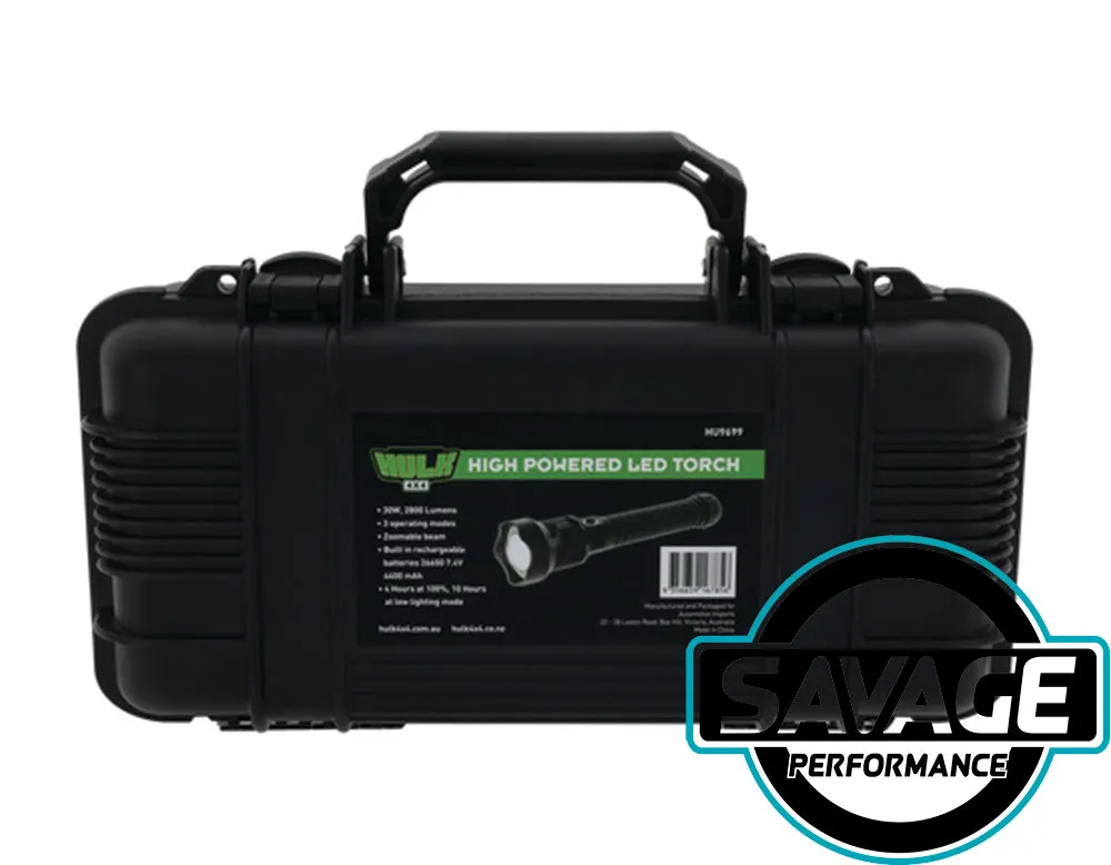 HULK 4x4 Rechargeable High Powered LED Torch