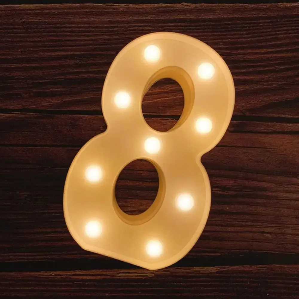 Illuminated Marquee Letters Happy Birthday Sign
