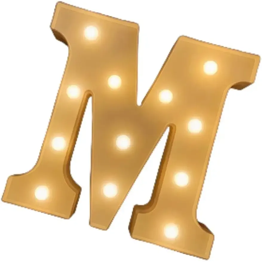 Illuminated Marquee Letters Happy Birthday Sign