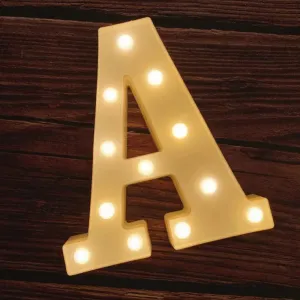 Illuminated Marquee Letters Happy Birthday Sign