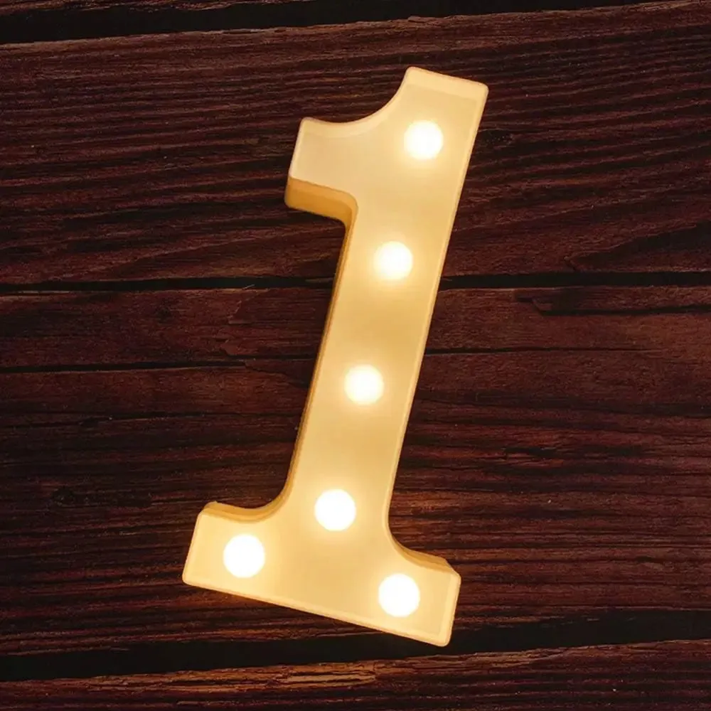 Illuminated Marquee Letters Happy Birthday Sign