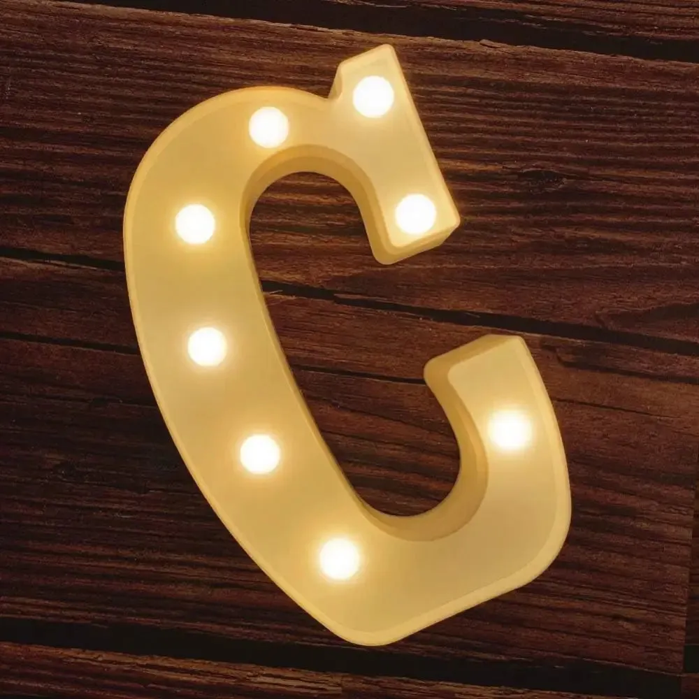 Illuminated Marquee Letters Happy Birthday Sign