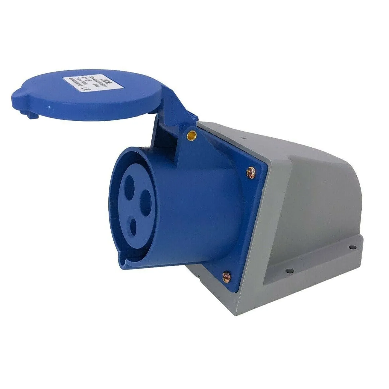 Industrial 32A Wall Mounted Plug & Socket