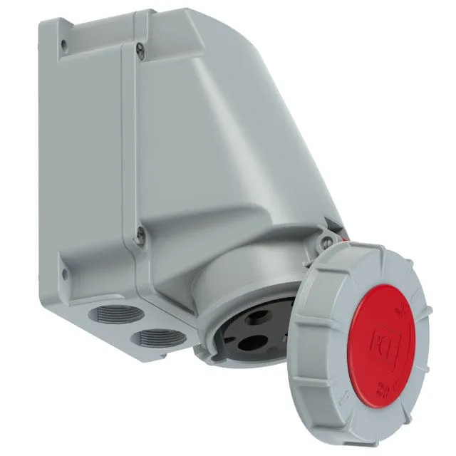 Industrial 63A Wall Mounted Plug & Socket