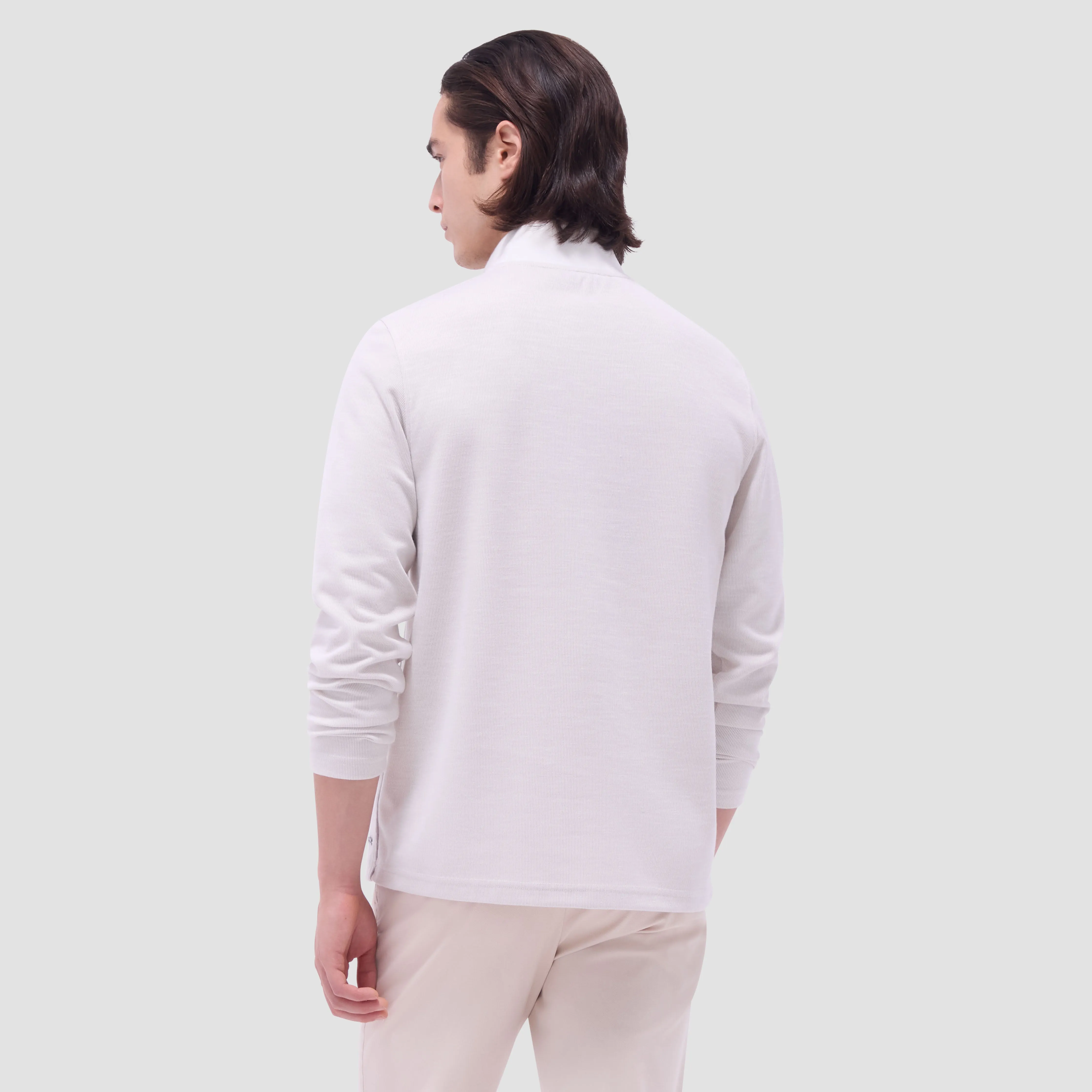 Jacquard Performance Quarter-Zip Pullover