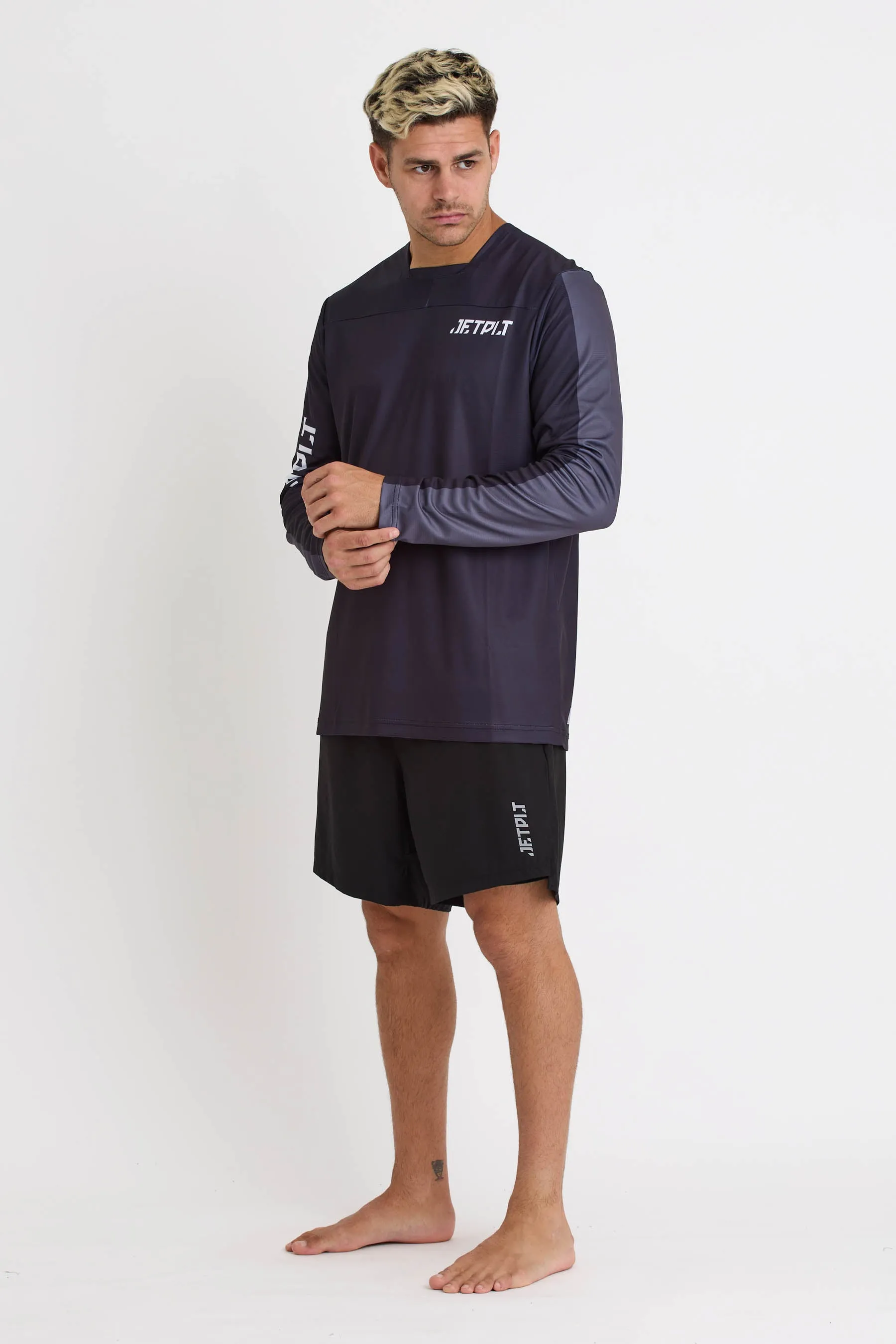 Jetpilot UV LS Jersey - Black