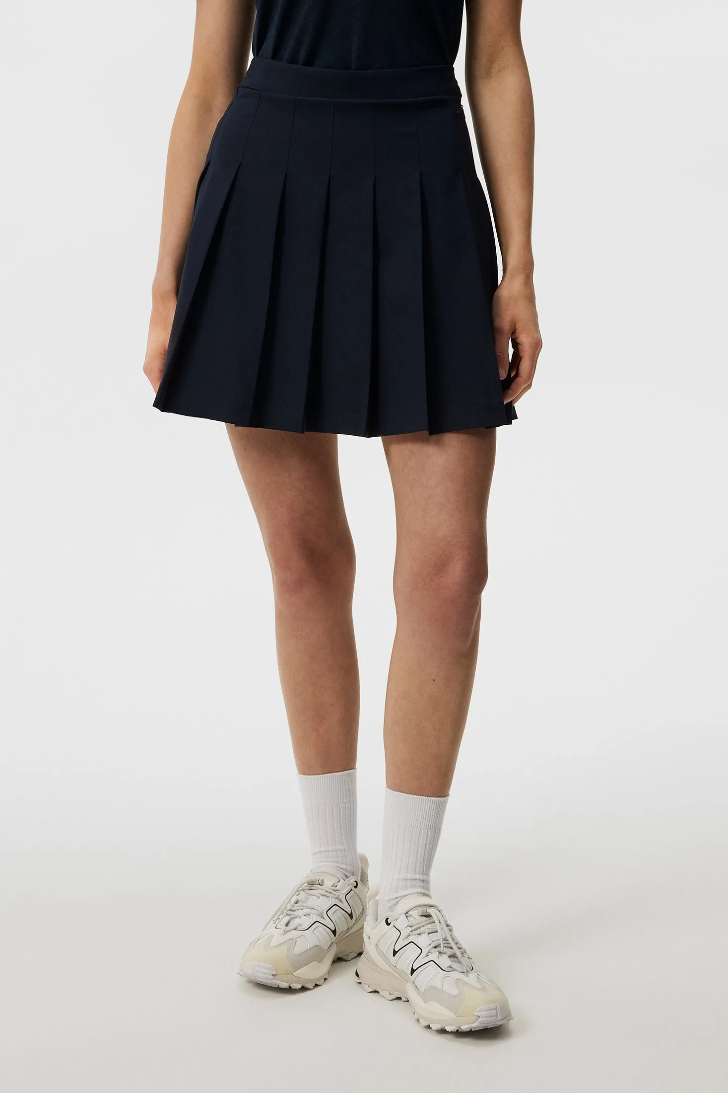 J.Lindeberg Womens Adina Golf Skirt - NAVY