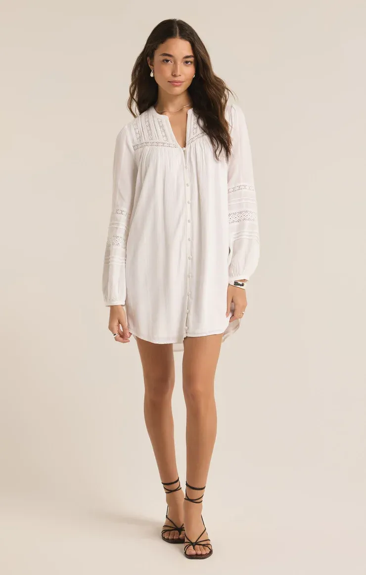 Jude Mini Dress White