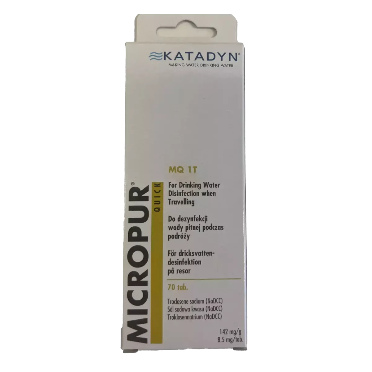 Katadyn Micropur Forte Quick Tablets- 70 Pack