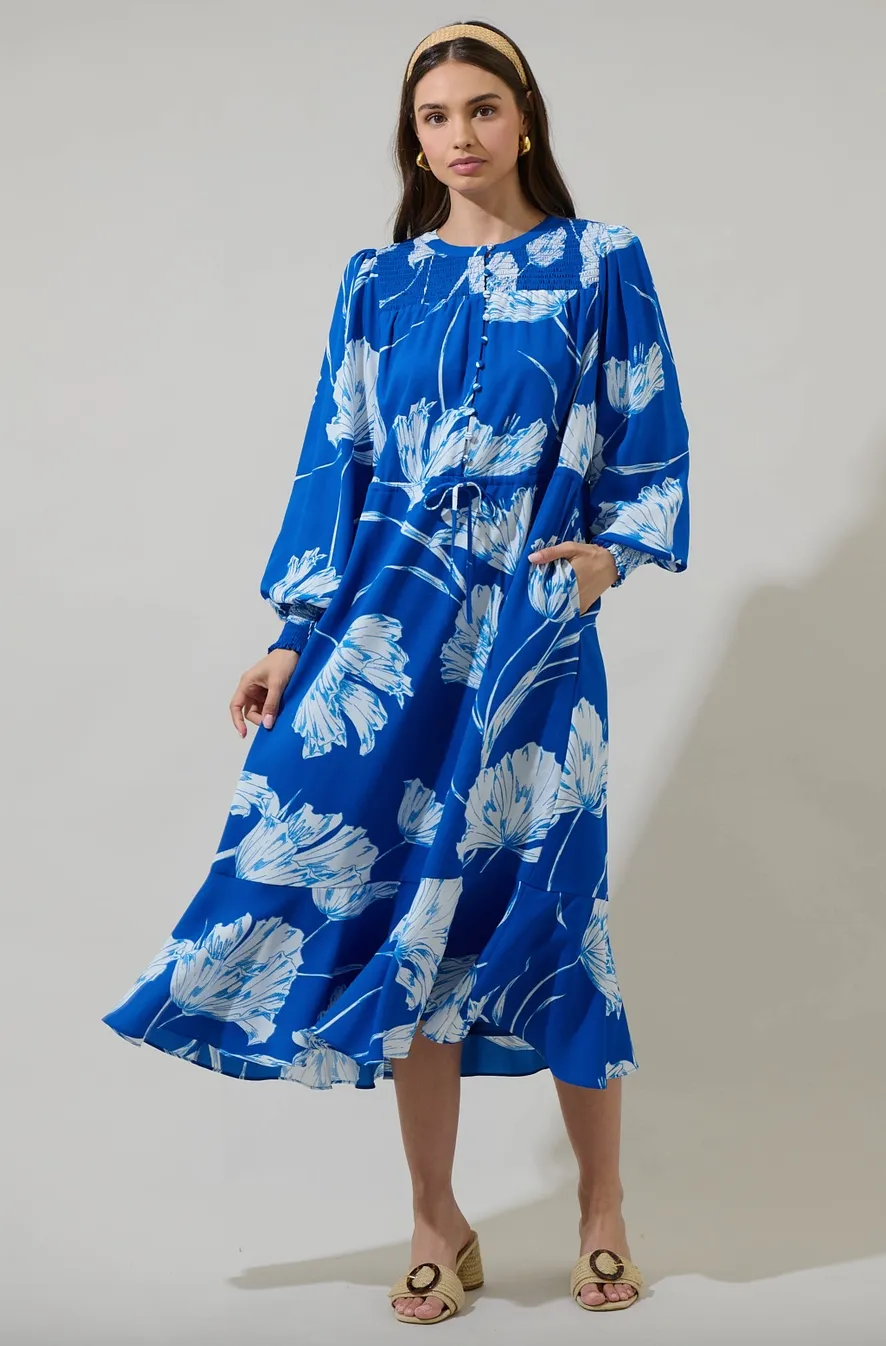 Keila Dress -- Amanlia Floral