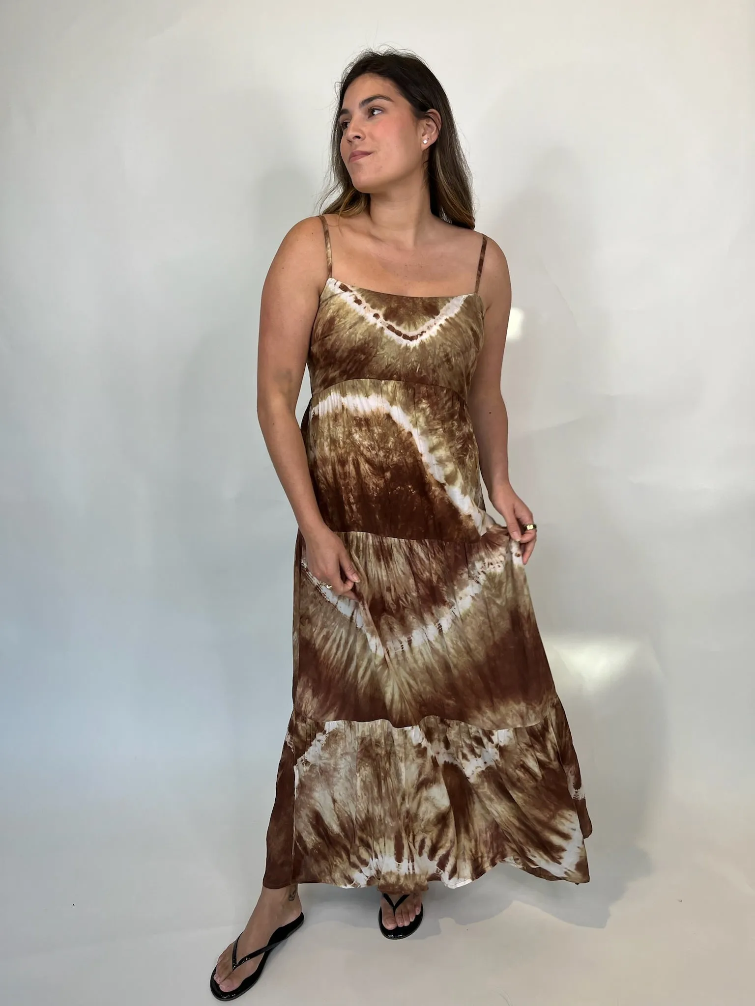 Khush Heiva Dress Brown Mocha