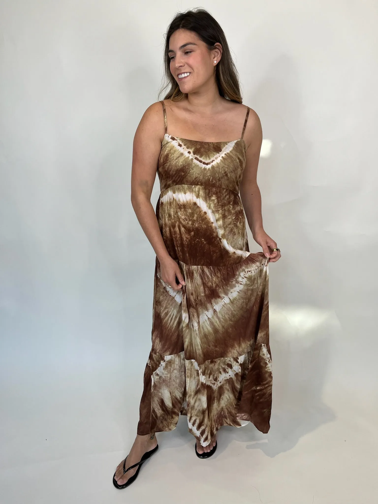 Khush Heiva Dress Brown Mocha