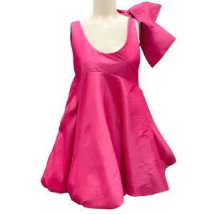 Kika Vargas Fuchsia Sue Minidress