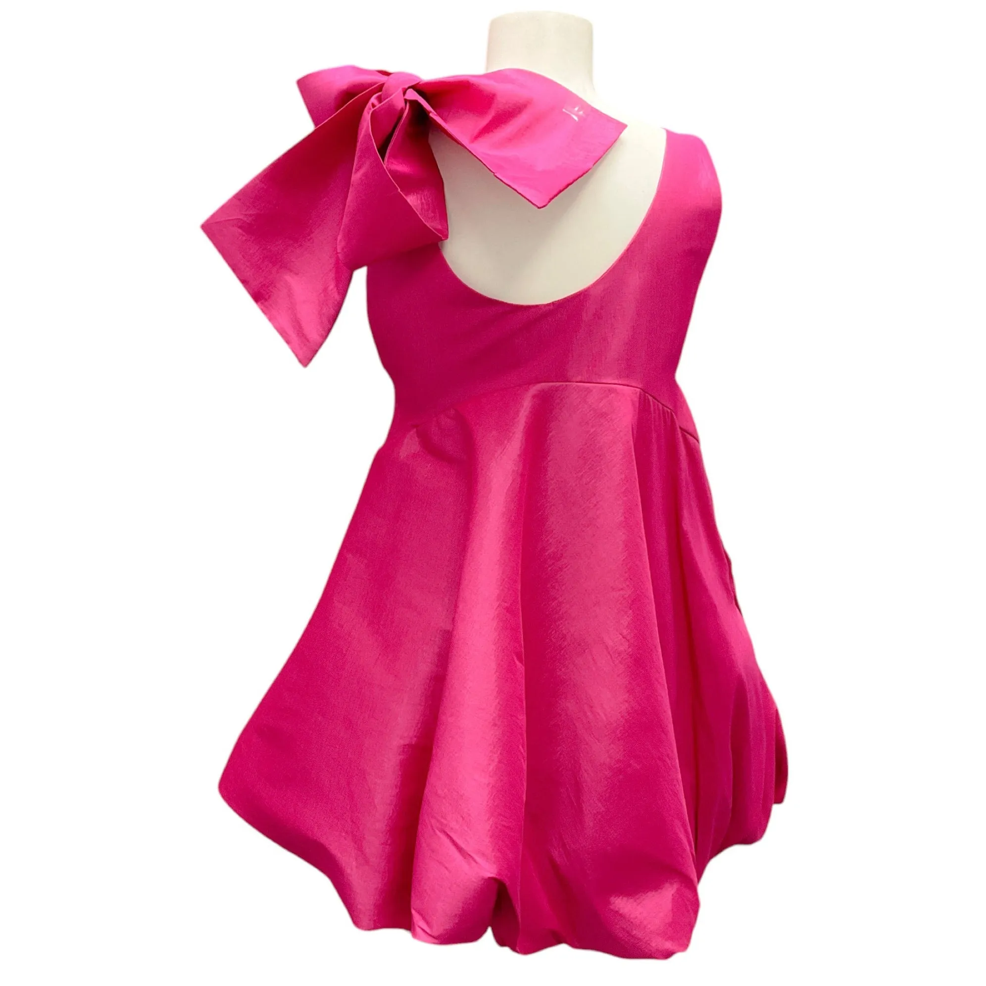 Kika Vargas Fuchsia Sue Minidress