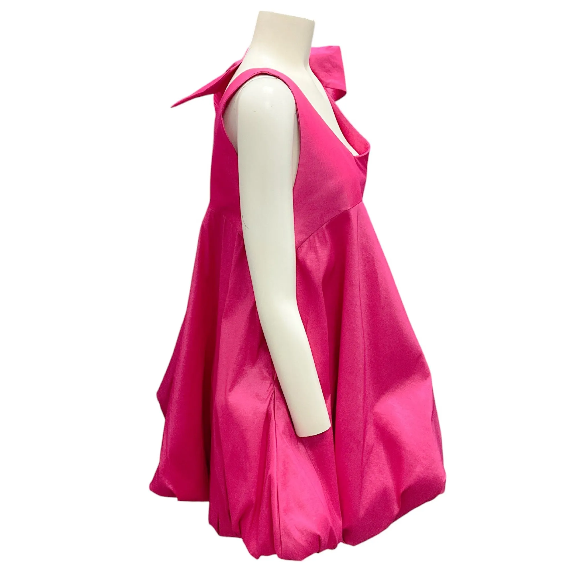 Kika Vargas Fuchsia Sue Minidress