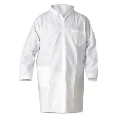 Kimberly-Clark Professional KleenGuard A20 Breathable Particle Protection Lab Coats, X-Large, 10039