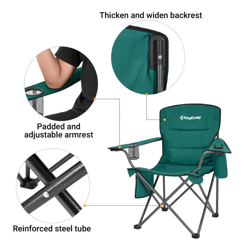 KingCamp Oversized Folding Chair Lotus Green